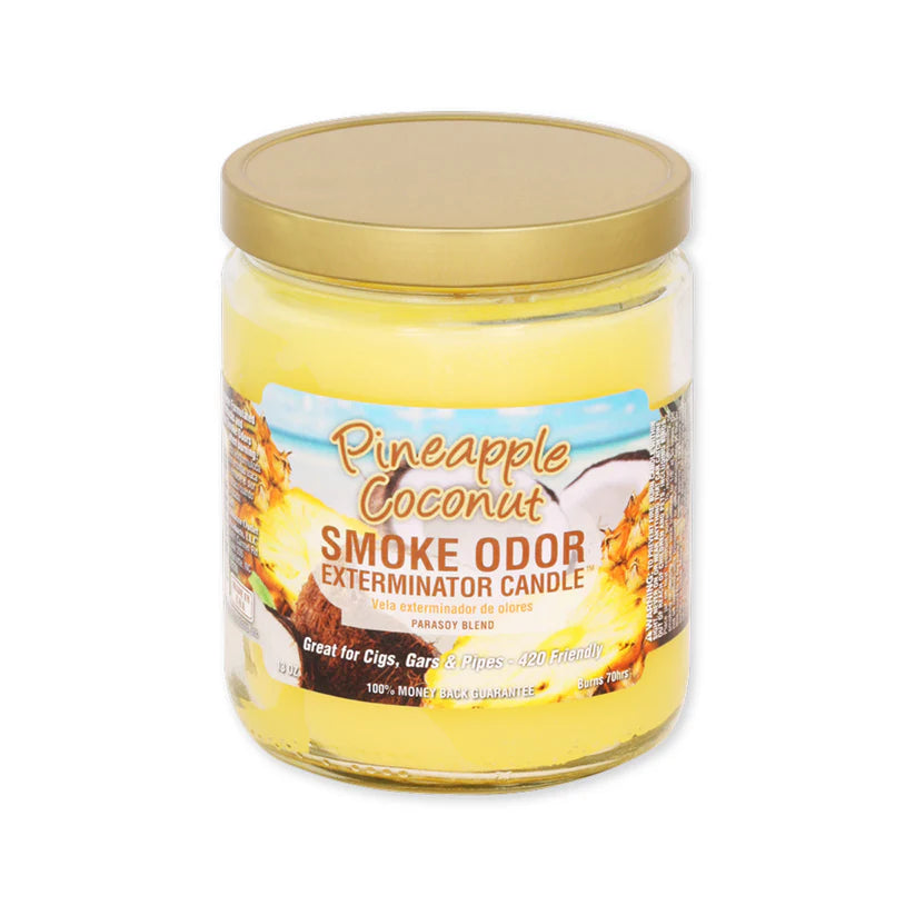 Smoke Odor: Exterminator Candle (13oz Pineapple Coconut)