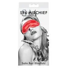 Sex & Mischief Red Satin Blindfold