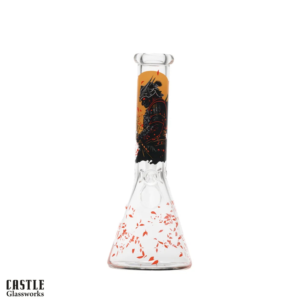 Castle Glass: 10" Bushido Beaker (5mm Thick)
