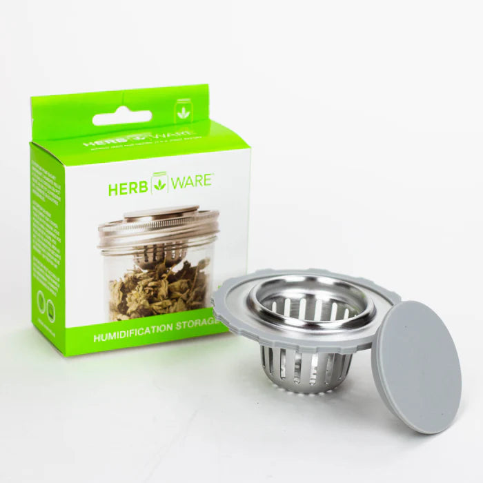 HerbWare: Mason Jar Humidity Lid (Wide Mouth Jars)