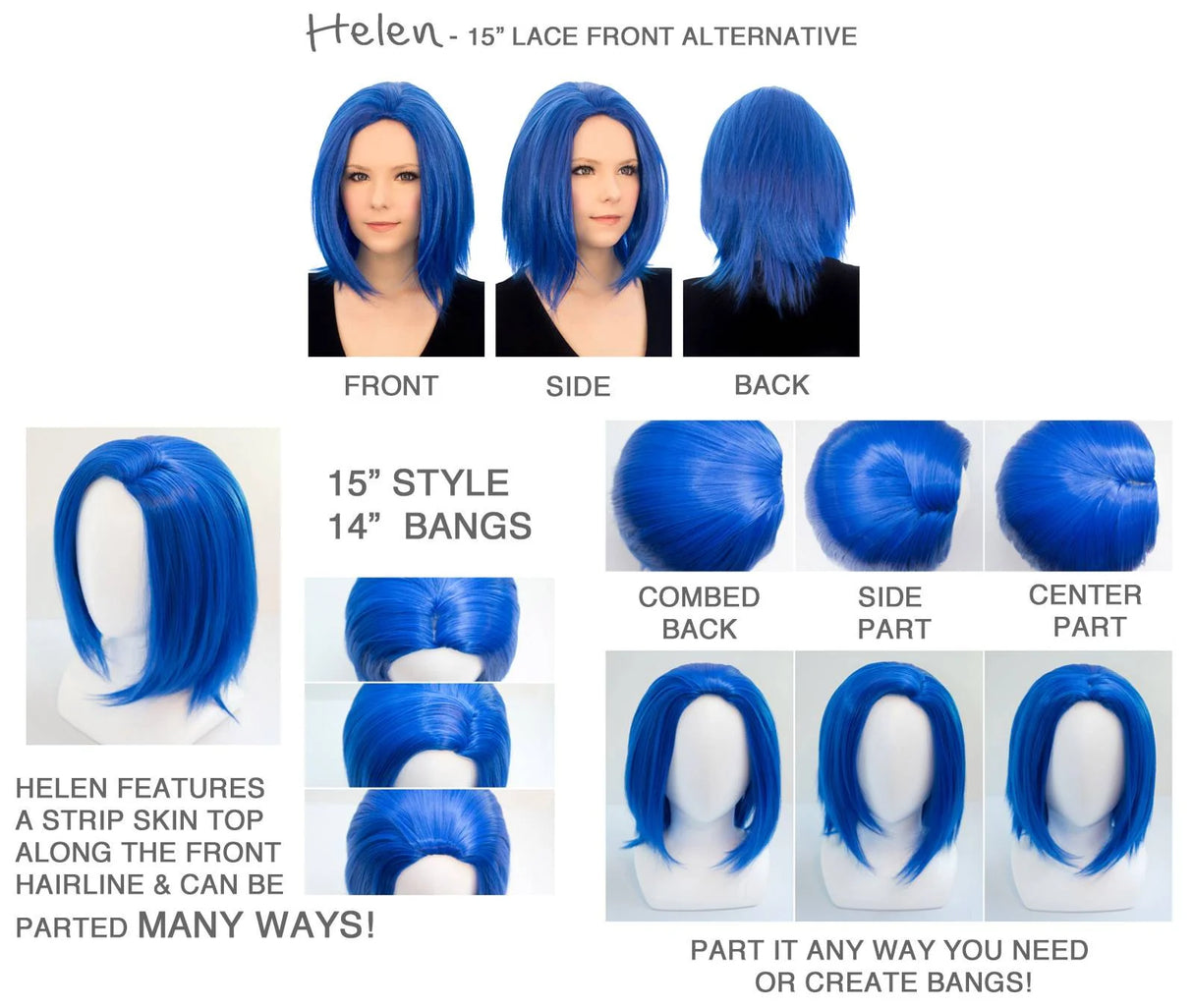 WIG: Helen- Blue Steele