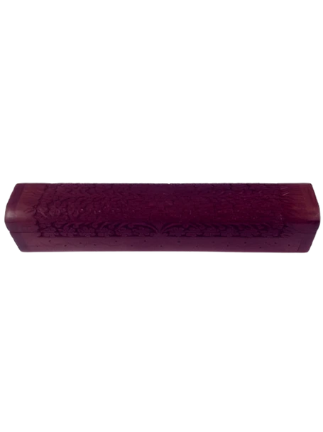 Incense: 12" Wooden Coffin (Sealed Top)