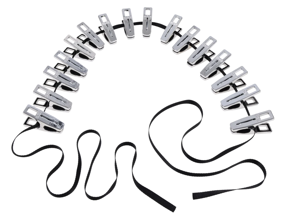 Edge Body Zipper Clothes Pins