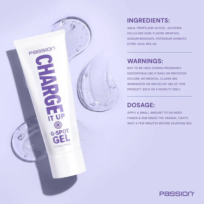 Passion Charge It Up G-Spot Gel 1.5oz