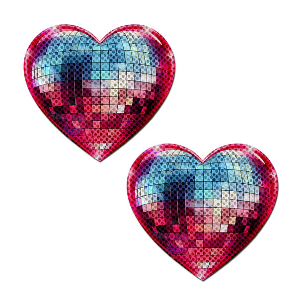 Pasties: Discoball Heart