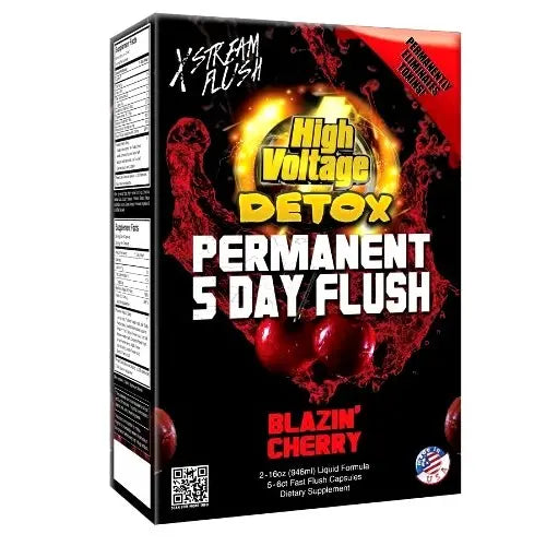 High Voltage: "Permanent 5 Day Flush" (Blazin' Cherry)