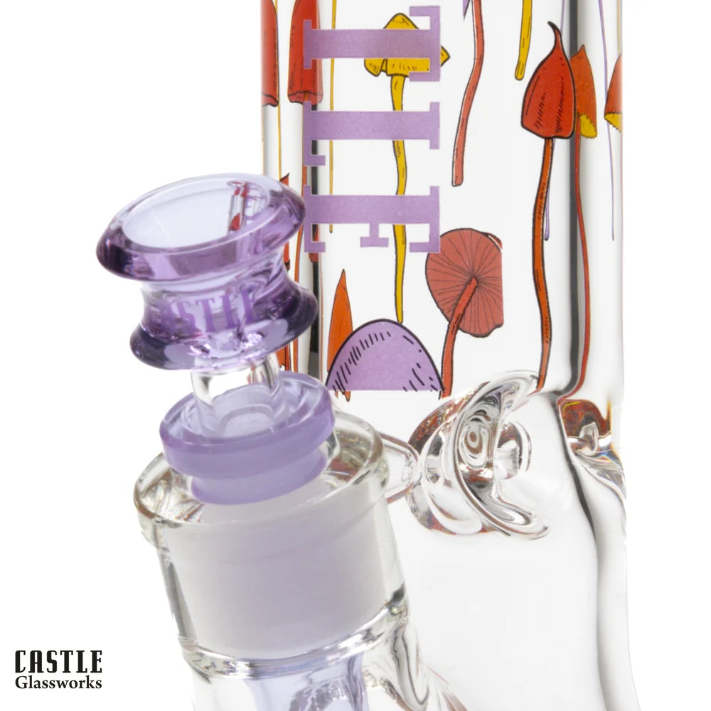 Castle Glass: 12" Shroomie (9mm Thick)