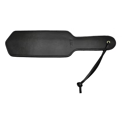 Rouge Leather Paddle w/Gold Accent