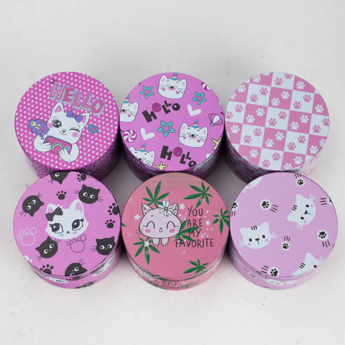 Stoner Kitty: Cutie Cat Grinders (2.5" 4pc Assorted)