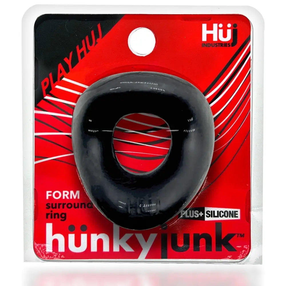 Oxballs Form Curvy Cockring - Black
