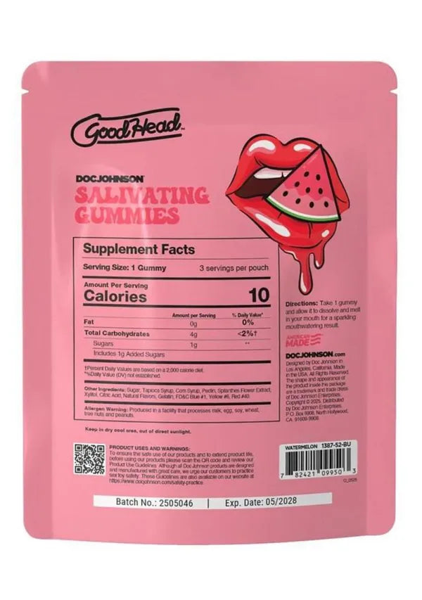 GoodHead Salivating Gummies-Watermelon