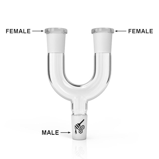 Honeybee Herb: Dual Bowl Wishbone (14mm)