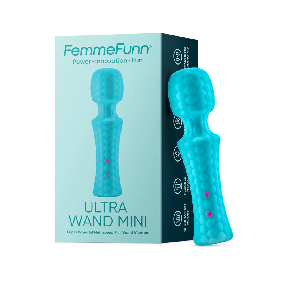 FemmeFunn Ultra Wand Mini-Turquoise