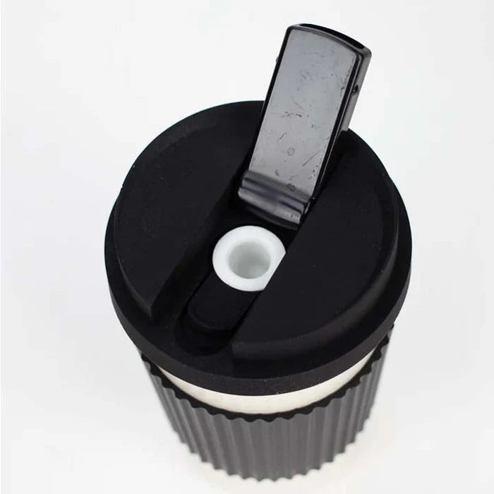 Knock-Off "Cupsy" Coffee Cup Bong with Ceramic Bowl (assorted)