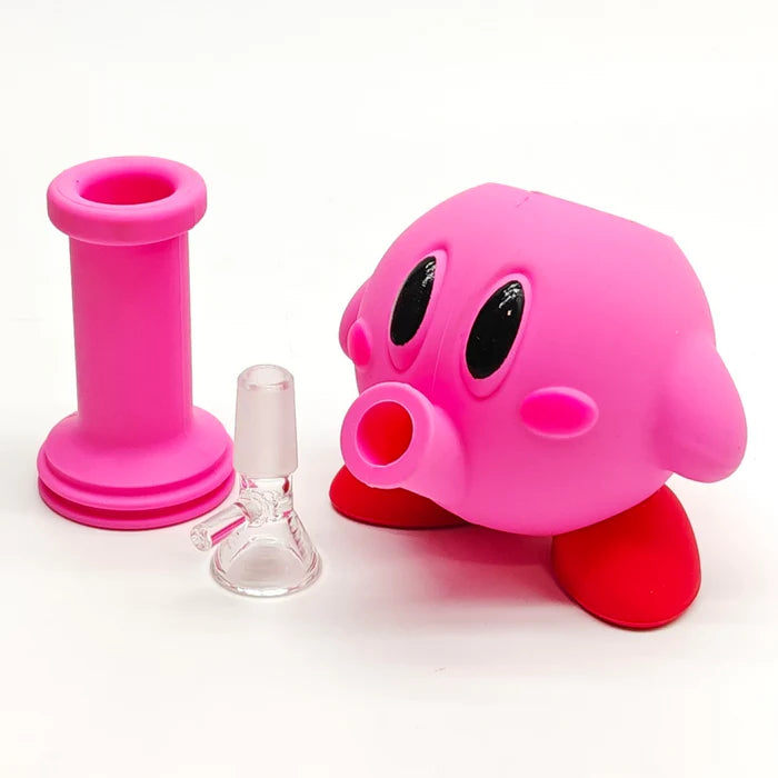 6" Silicone Kirby Bong