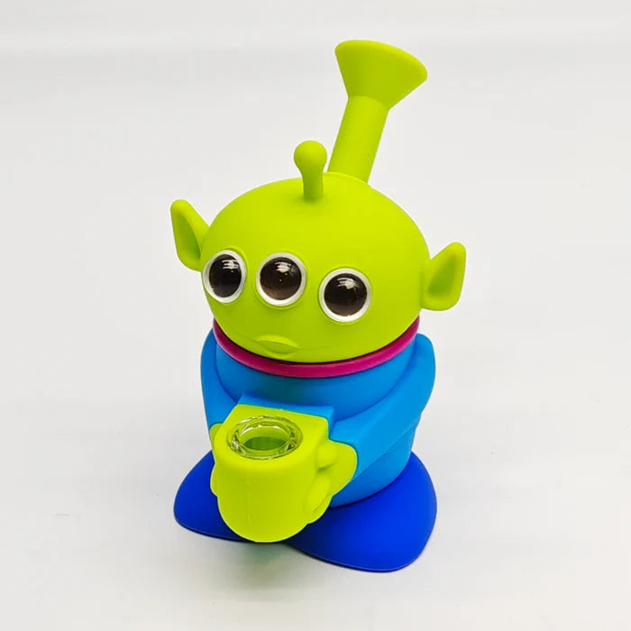 6" Silicone Toy Story Bong - Alien (Assorted)