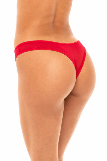 Paradise Panty- Red One Size