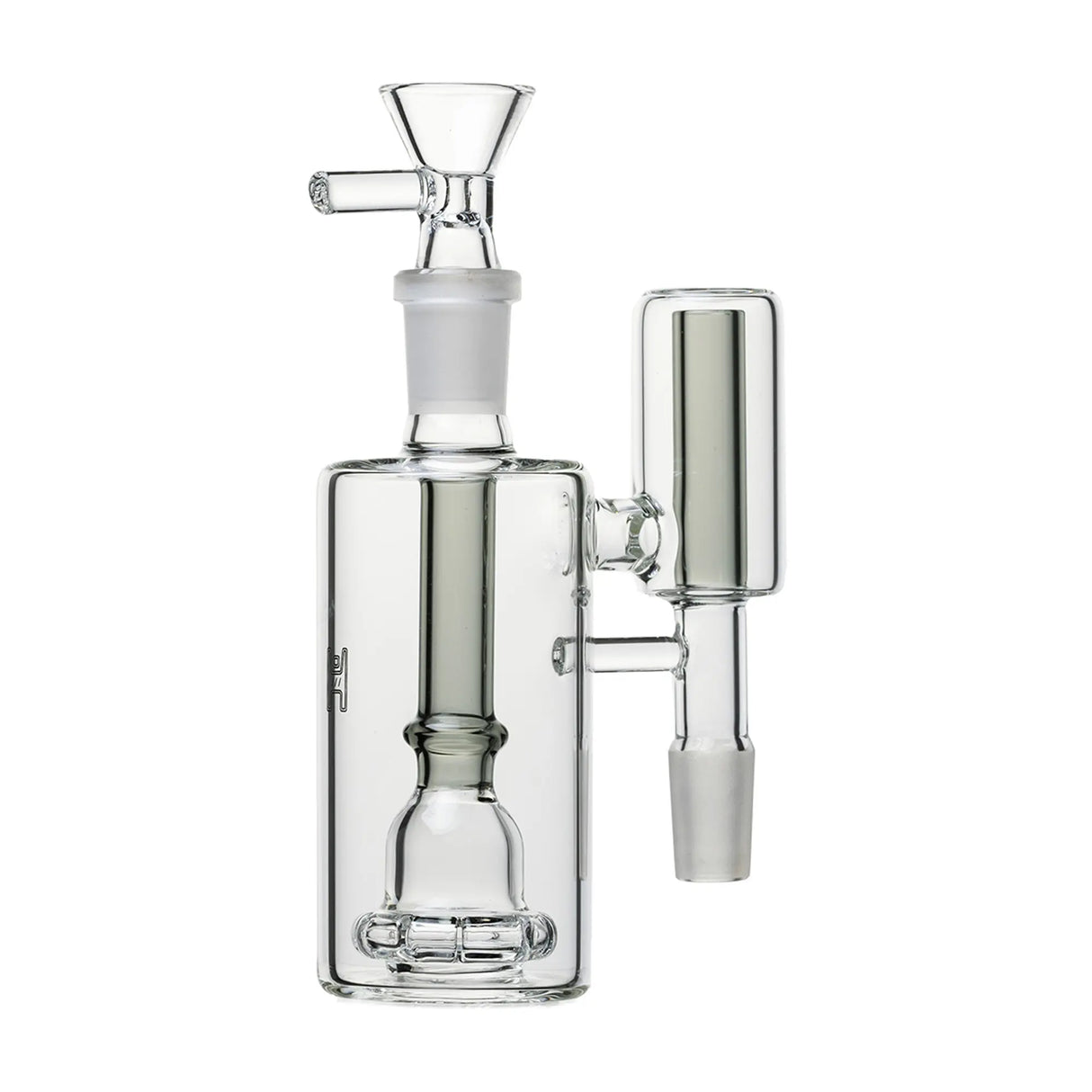 Human Grade: "The Inverter" Ash Catcher (14mm - 90 degree - Smoke)