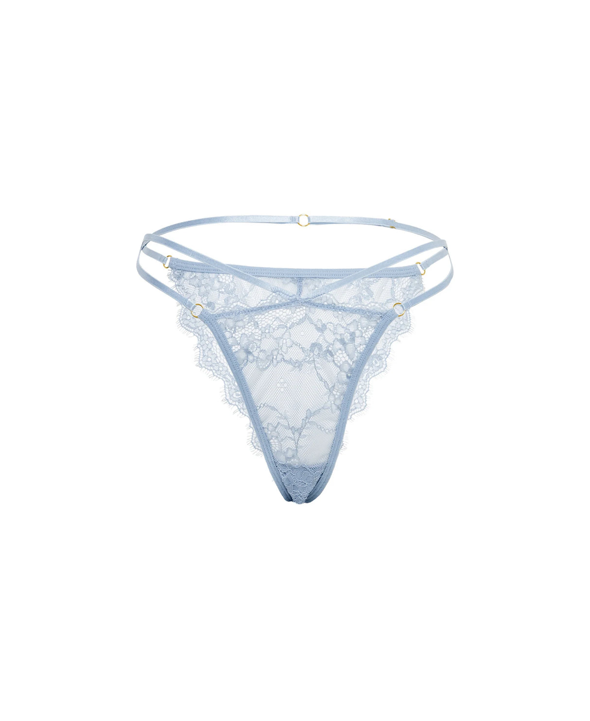 Indie Tanga Panty- Brunnera Blue