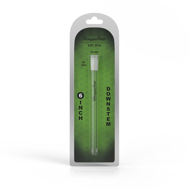 Honeybee Herb: Downstem (6" - Clear)