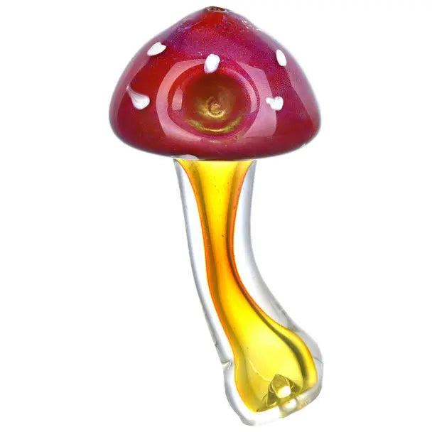 5" Amanita Fumed Mushroom Pipe
