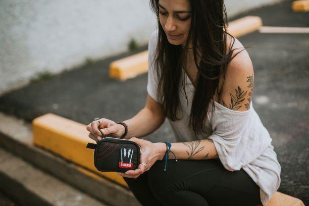 Dime Bags: "Boss" Smell Proof (Black - Size: 8")