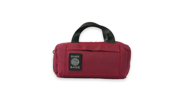 Dime Bags: "Brigata" Smell-Proof/ Lockable (Oxblood - Size: 10")