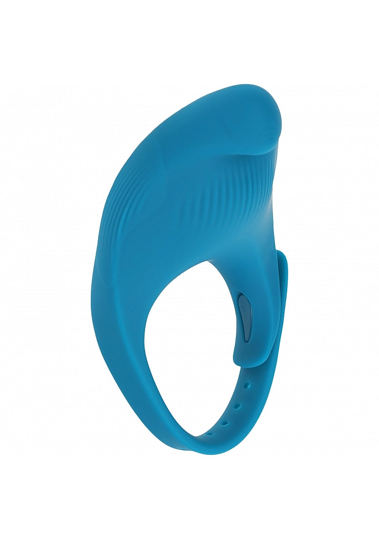 LEVELZ Adjustable Vibrating Cockring - Teal