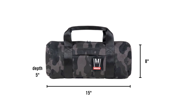 Dime Bags: "Brigata" Smell-Proof/ Lockable (Black - Size: 15")