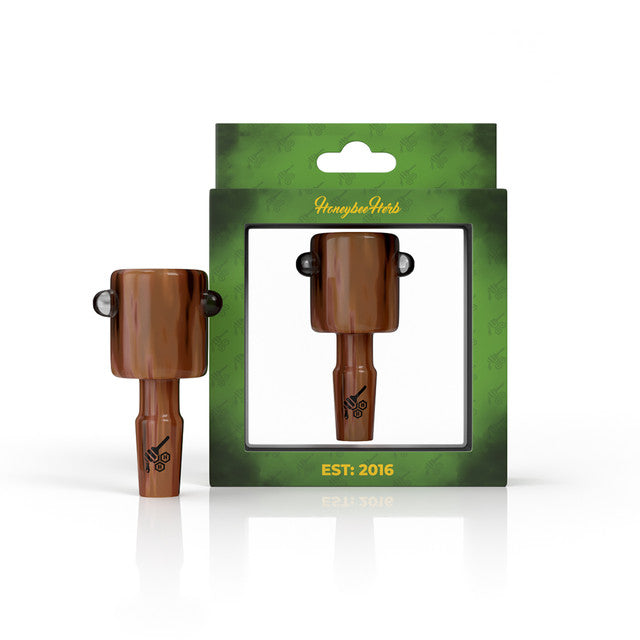 Honeybee Herb: Splash Color (14mm - Red/Black)