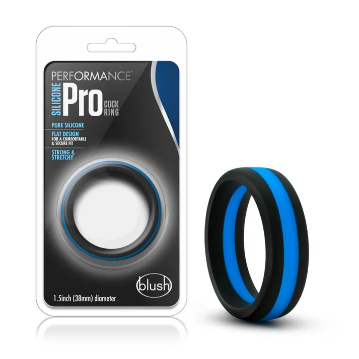 Go Pro Cockring - Black/Blue