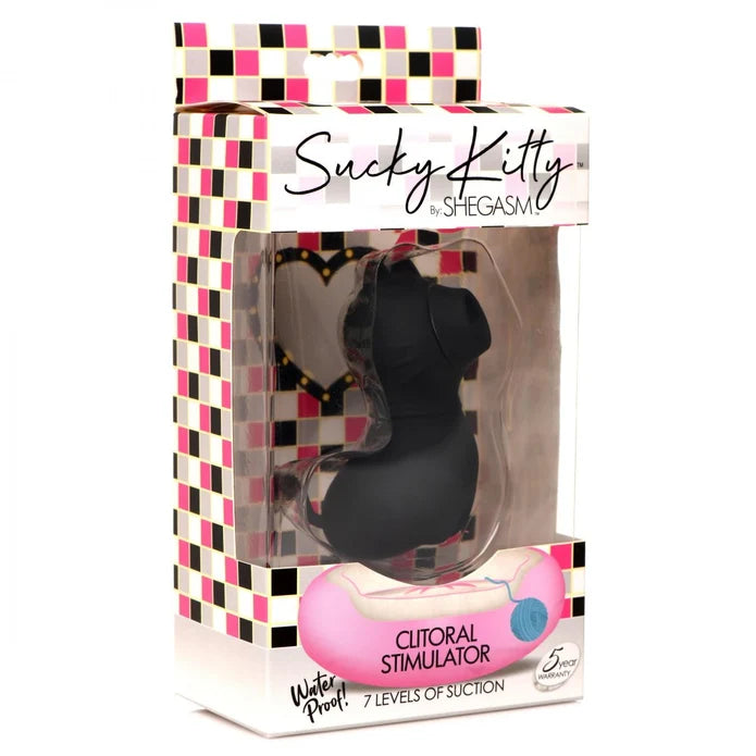 Sucky Kitty Clitoral Stimulator - Black