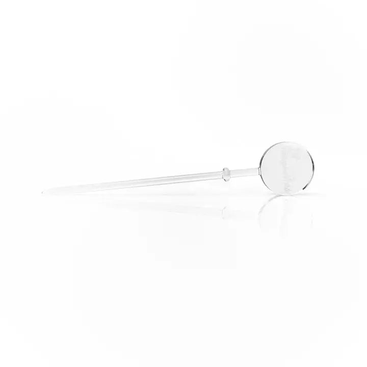 Honeybee Herb: Quartz Dab Spoon (Coin)