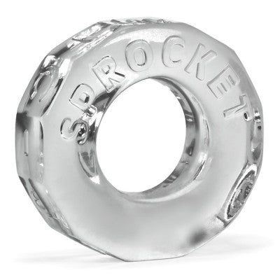 Oxballs Sprocket No Roll Cockring - Clear