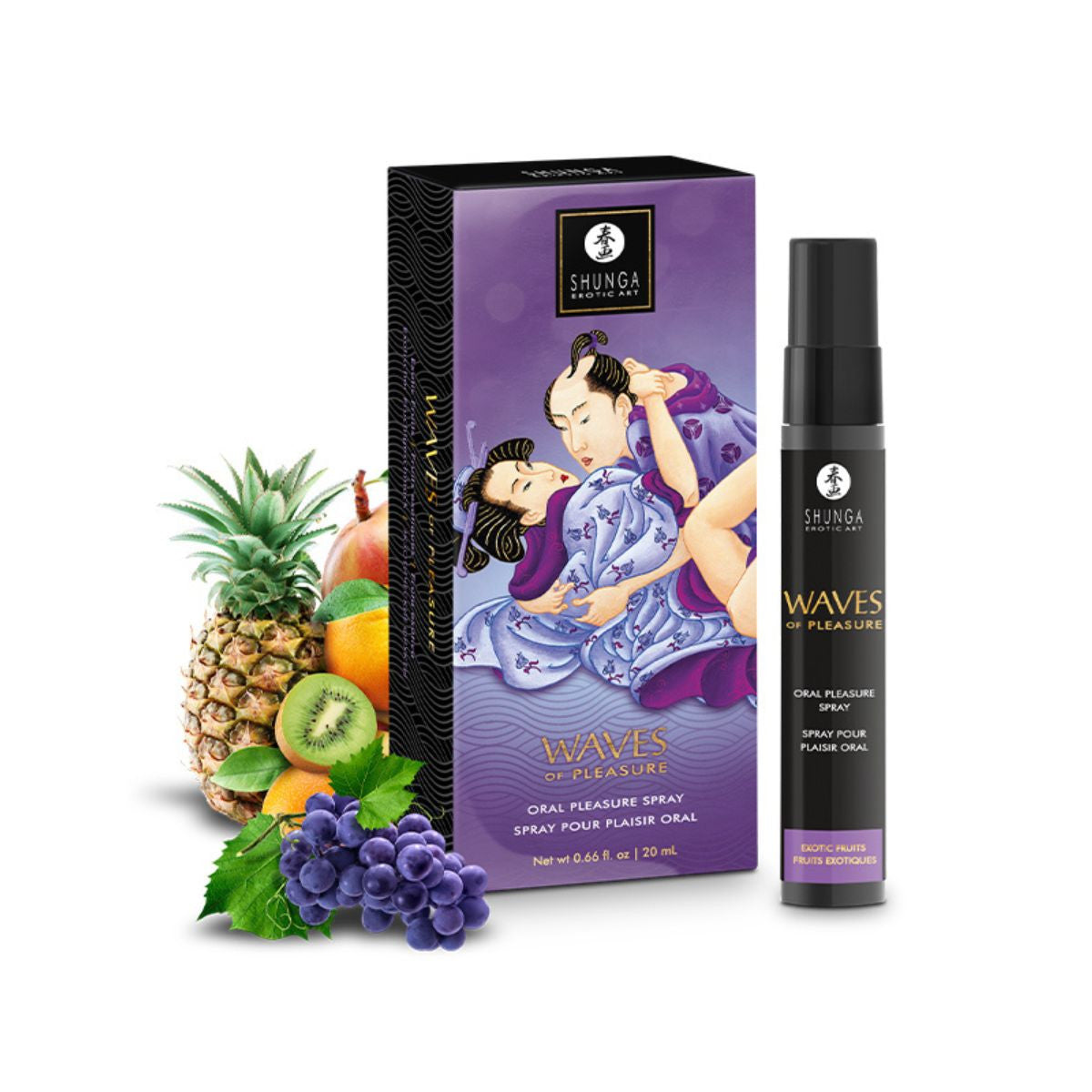 Shunga Waves Oral Pleasure Spray - Exotic Fruits