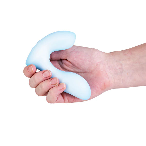 Softies 5" Silicone Vibrator-Blue