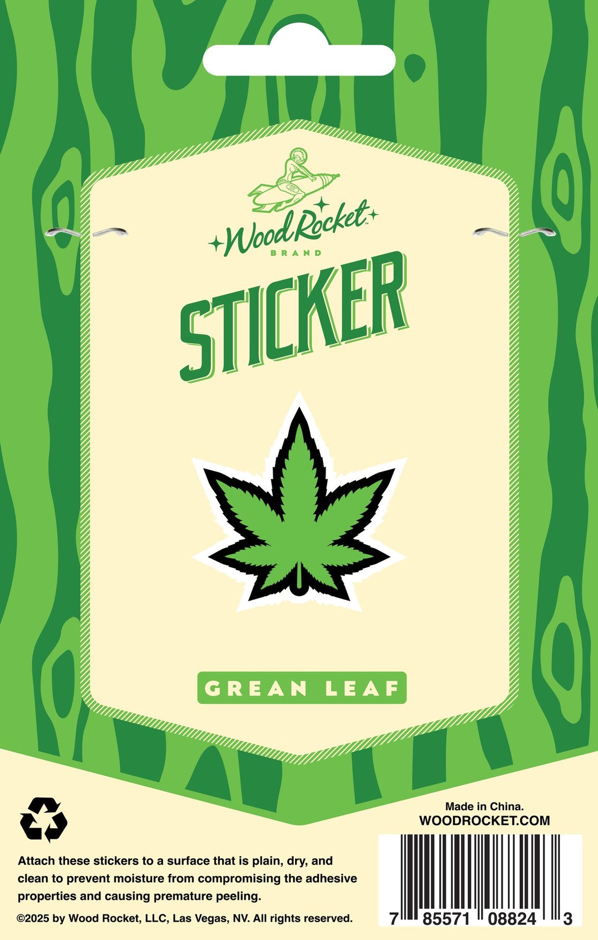 Sticker: Green Leaf