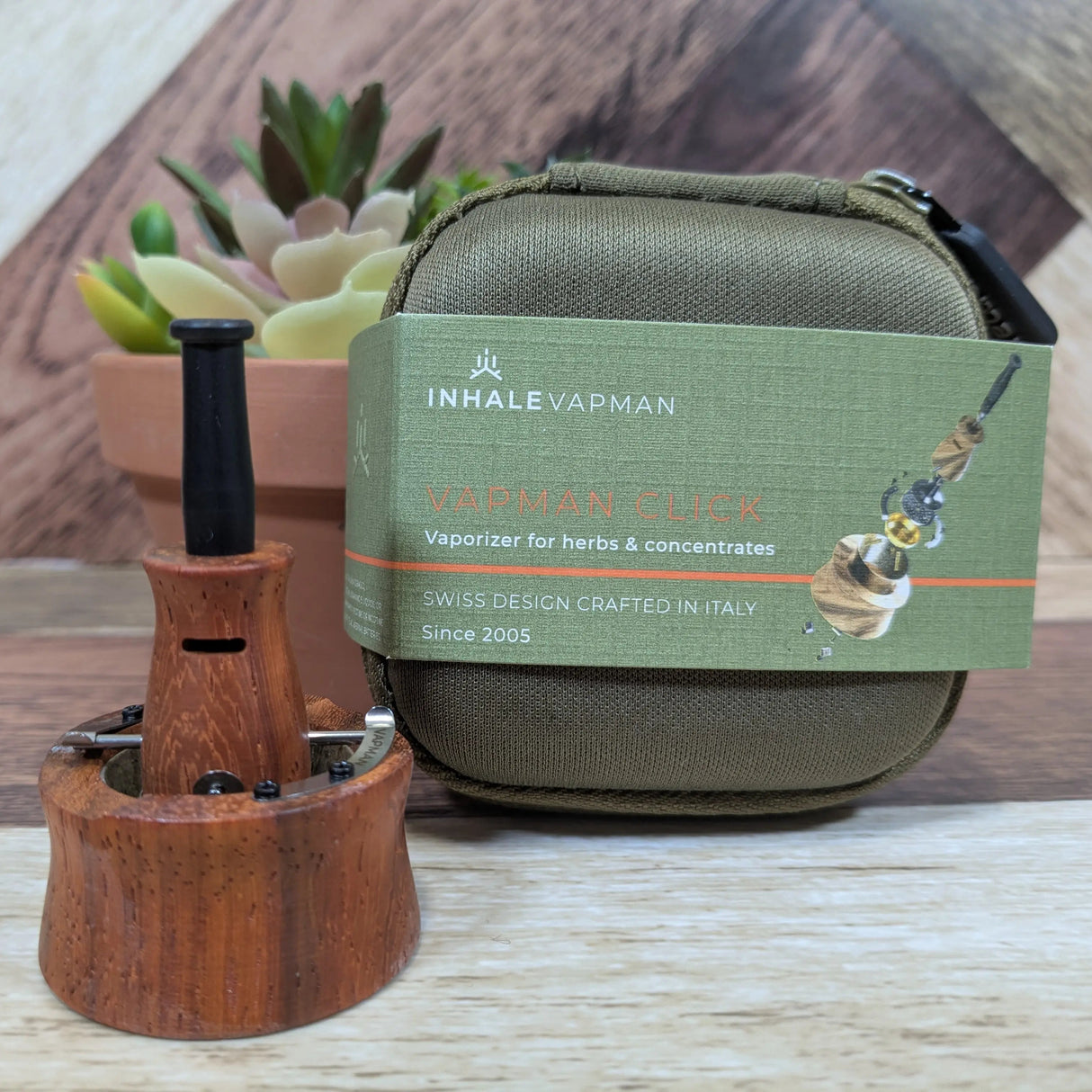 Inhale: Vapman "Click" (Padauk)