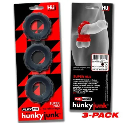Oxballs Super HUJ 3pk - Black