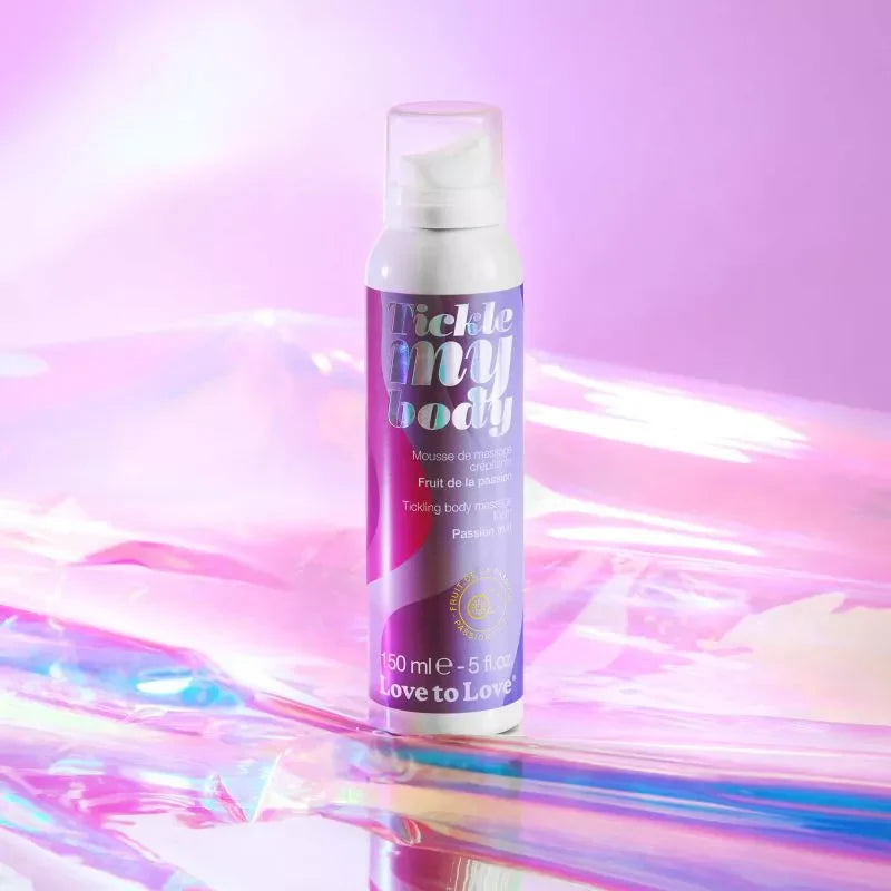 Tickle My Body Massage Foam-Passion Fruit