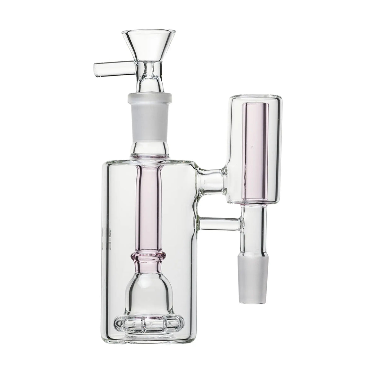 Human Grade: "The Inverter" Ash Catcher (14mm - 90 degree - Pink)