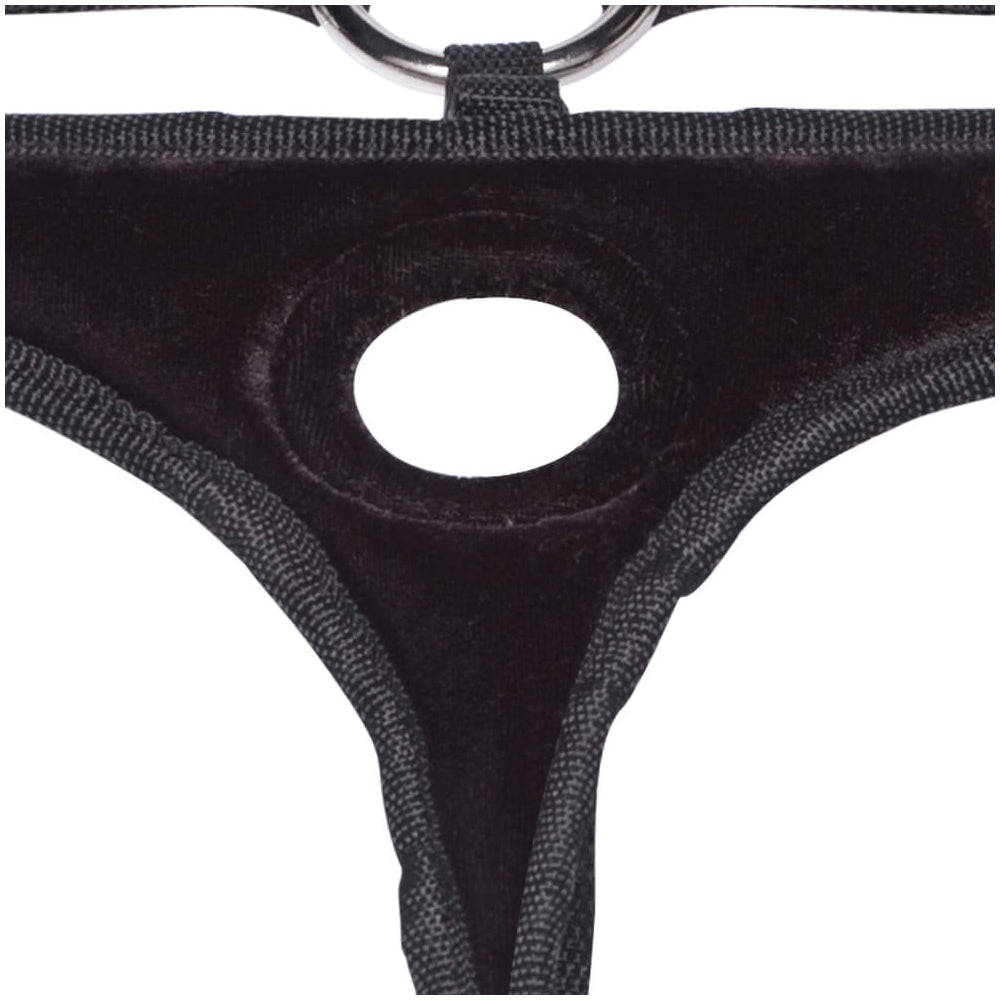 Lux Fetish Velvet Bikini Strap On