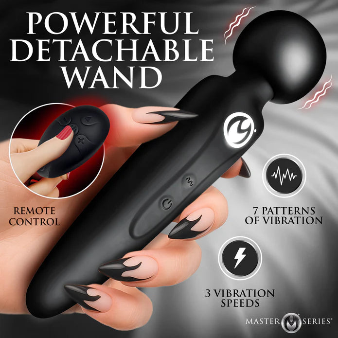 MS Forced Orgasm Wand w/Thigh Strap