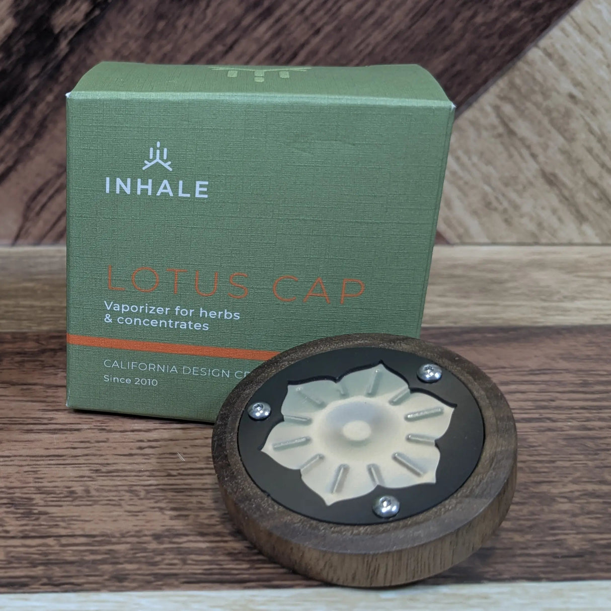 Inhale: Lotus Cap (Walnut)