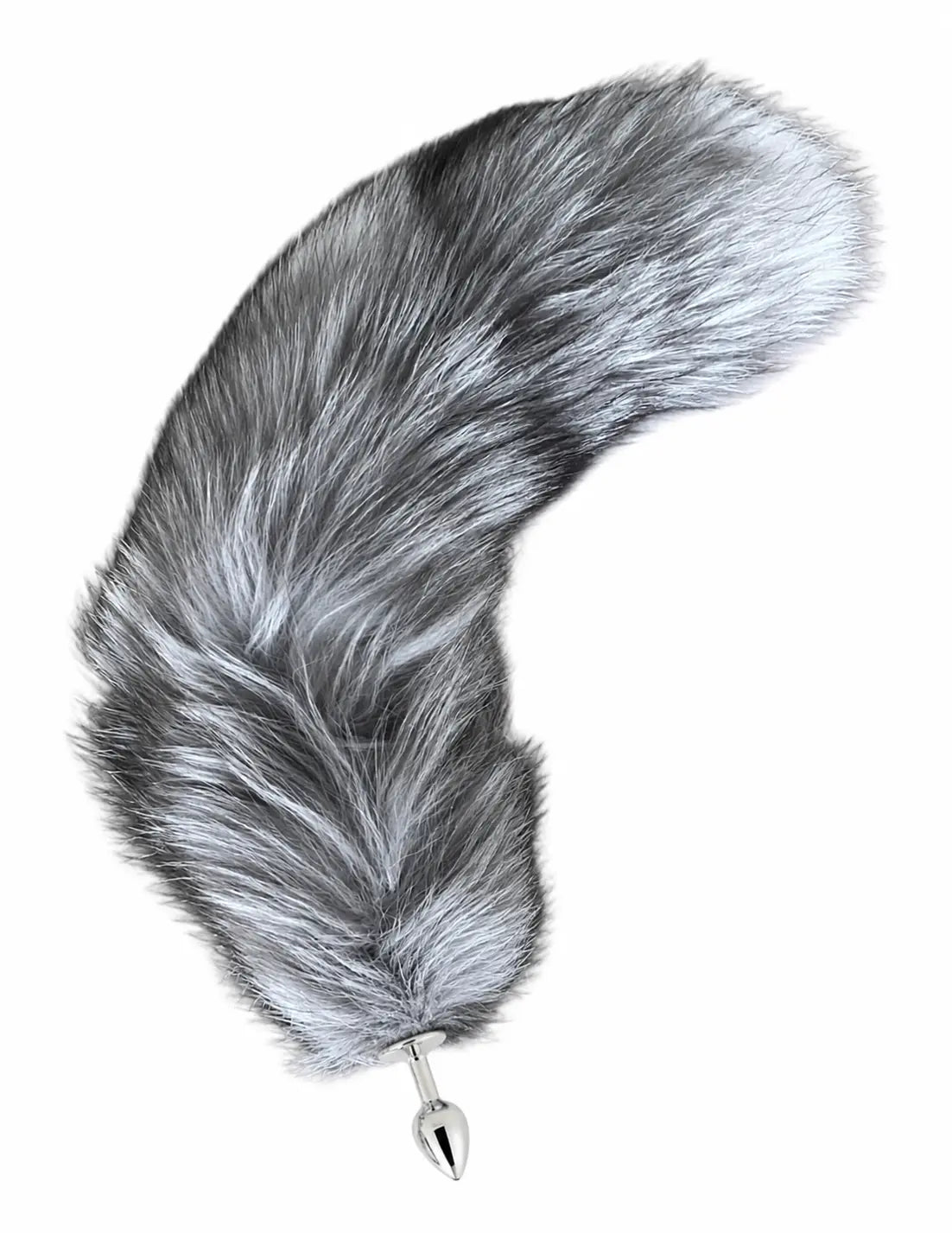 Fox Tail - Small - Ash Grey