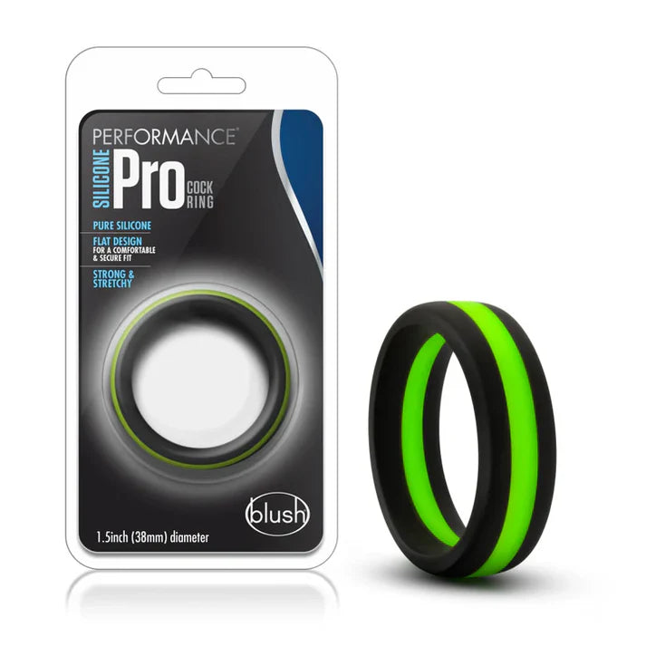 Go Pro Cockring - Black/Green