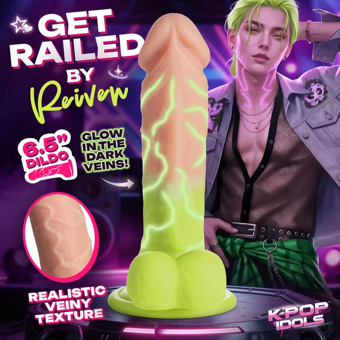 K-POP Idols: Reiven Silicone Dildo