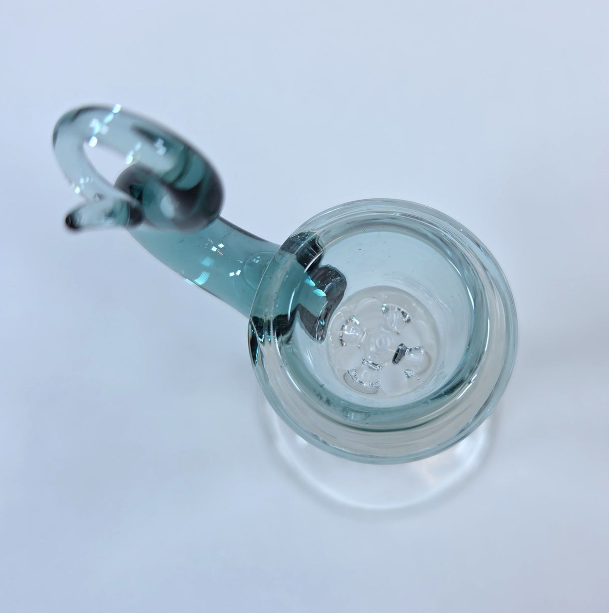 DiscoBox: Full Color Bowl w/ Horn (18mm - Emerald Curl)