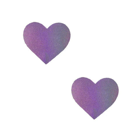 Pasties: Lustful Lilac Heart 6Pk
