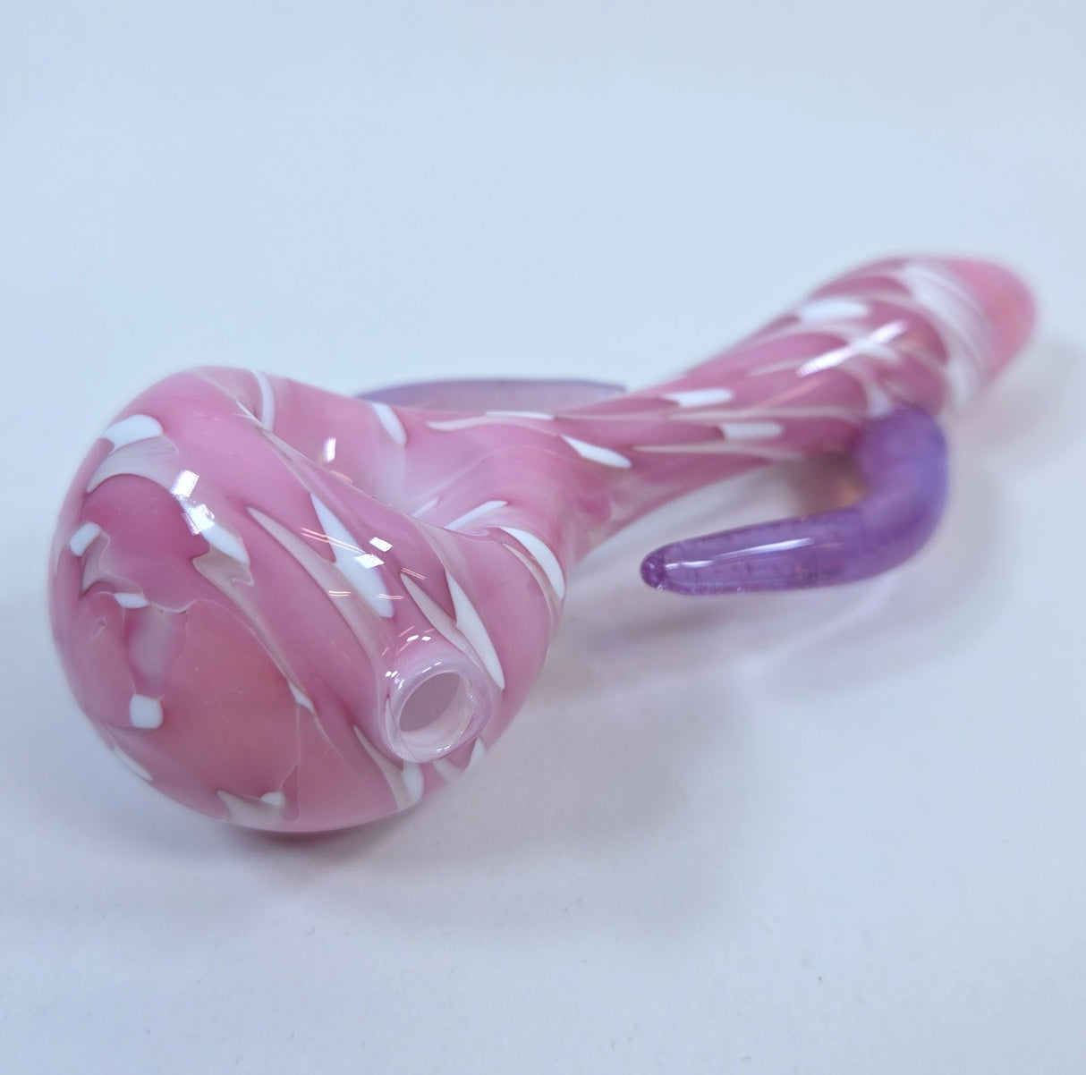 DiscoBox: Full Color Pipes (Pink Marble w/ Purple Horns)